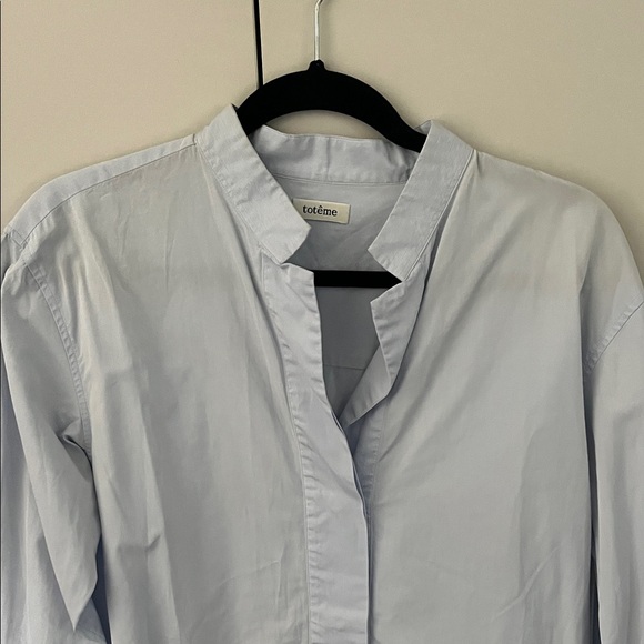 Toteme Light Blue Shirt - Picture 2 of 4